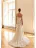 Luxurious Beaded Sequined Lace Fashion Wedding Dress